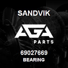 69027669 Sandvik BEARING | AGA Parts