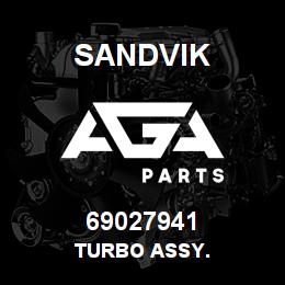 69027941 Sandvik TURBO ASSY. | AGA Parts