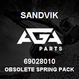 69028010 Sandvik OBSOLETE SPRING PACKING ASSY | AGA Parts