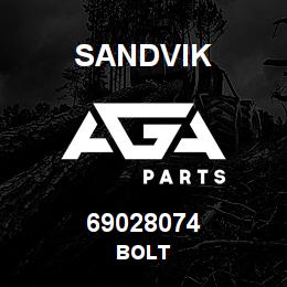 69028074 Sandvik BOLT | AGA Parts