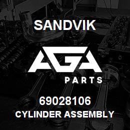 69028106 Sandvik CYLINDER ASSEMBLY | AGA Parts
