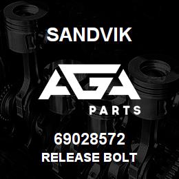 69028572 Sandvik RELEASE BOLT | AGA Parts