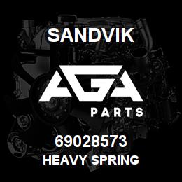 69028573 Sandvik HEAVY SPRING | AGA Parts