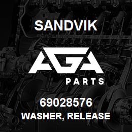 69028576 Sandvik WASHER, RELEASE | AGA Parts