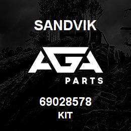 69028578 Sandvik KIT | AGA Parts