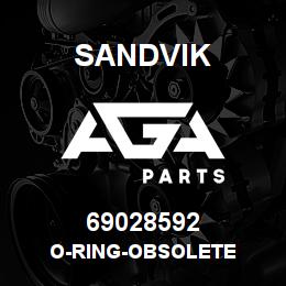 69028592 Sandvik O-RING-OBSOLETE | AGA Parts