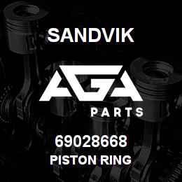 69028668 Sandvik PISTON RING | AGA Parts
