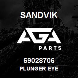 69028706 Sandvik PLUNGER EYE | AGA Parts