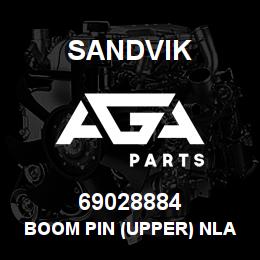 69028884 Sandvik BOOM PIN (UPPER) NLA | AGA Parts