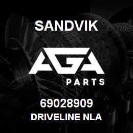 69028909 Sandvik DRIVELINE NLA | AGA Parts