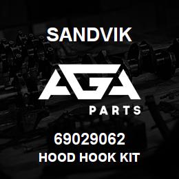 69029062 Sandvik HOOD HOOK KIT | AGA Parts