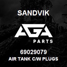 69029079 Sandvik AIR TANK C/W PLUGS | AGA Parts