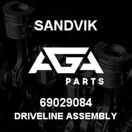 69029084 Sandvik DRIVELINE ASSEMBLY | AGA Parts