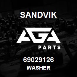 69029126 Sandvik WASHER | AGA Parts