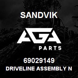 69029149 Sandvik DRIVELINE ASSEMBLY NLA | AGA Parts