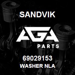 69029153 Sandvik WASHER NLA | AGA Parts
