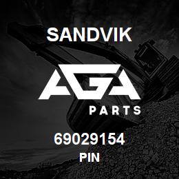 69029154 Sandvik PIN | AGA Parts