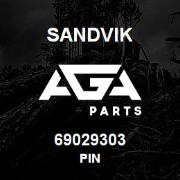69029303 Sandvik PIN | AGA Parts