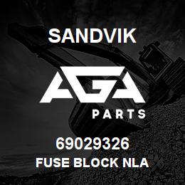 69029326 Sandvik FUSE BLOCK NLA | AGA Parts