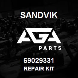 69029331 Sandvik REPAIR KIT | AGA Parts
