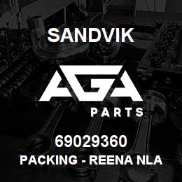 69029360 Sandvik PACKING - REENA NLA | AGA Parts