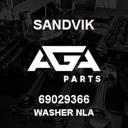 69029366 Sandvik WASHER NLA | AGA Parts