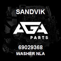 69029368 Sandvik WASHER NLA | AGA Parts