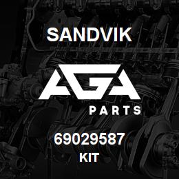 69029587 Sandvik KIT | AGA Parts