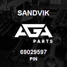 69029597 Sandvik PIN | AGA Parts