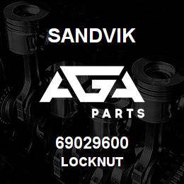 69029600 Sandvik LOCKNUT | AGA Parts