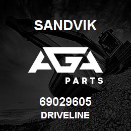 69029605 Sandvik DRIVELINE | AGA Parts
