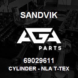 69029611 Sandvik CYLINDER - NLA T-TEXT | AGA Parts