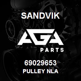 69029653 Sandvik PULLEY NLA | AGA Parts