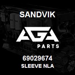 69029674 Sandvik SLEEVE NLA | AGA Parts