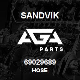69029689 Sandvik HOSE | AGA Parts