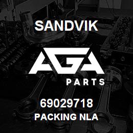 69029718 Sandvik PACKING NLA | AGA Parts