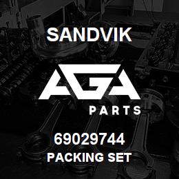 69029744 Sandvik PACKING SET | AGA Parts