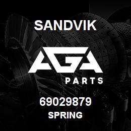 69029879 Sandvik SPRING | AGA Parts