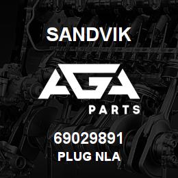 69029891 Sandvik PLUG NLA | AGA Parts