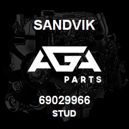 69029966 Sandvik STUD | AGA Parts