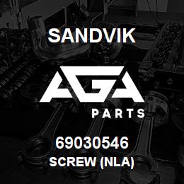 69030546 Sandvik SCREW (NLA) | AGA Parts