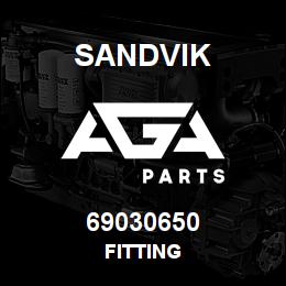 69030650 Sandvik FITTING | AGA Parts