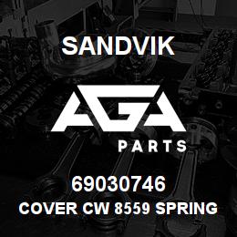 69030746 Sandvik COVER CW 8559 SPRING | AGA Parts