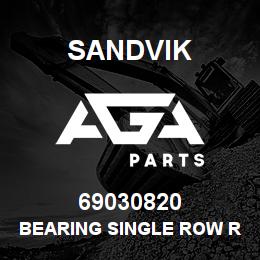69030820 Sandvik BEARING SINGLE ROW RADIAL BALL 100 MM. | AGA Parts