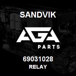 69031028 Sandvik RELAY | AGA Parts