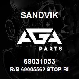 69031053 Sandvik R/B 69005562 STOP RING RB | AGA Parts
