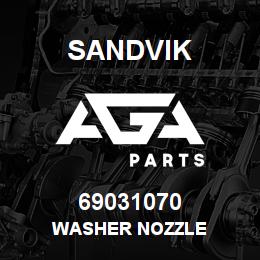 69031070 Sandvik WASHER NOZZLE | AGA Parts