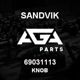 69031113 Sandvik KNOB | AGA Parts
