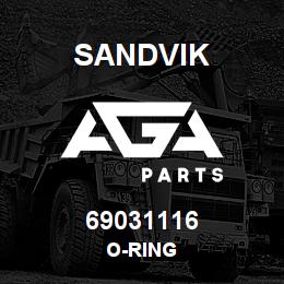 69031116 Sandvik O-RING | AGA Parts