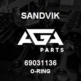 69031136 Sandvik O-RING | AGA Parts